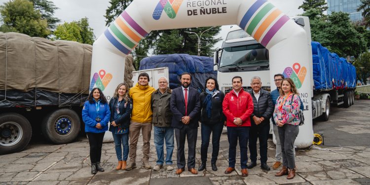 Portezuelo y Ránquil son parte de las comunas beneficiadas con ayuda del Gobierno Regional de Ñuble y Asociación de Agricultores tras los incendios