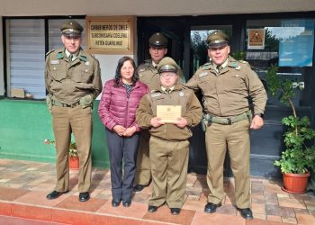 Emotivo reconocimiento a joven con síndrome de Down en retén de Guarilihue