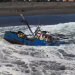 Embarcación encalla en Cobquecura: autoridades coordinan retiro ante riesgo por marejadas