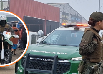 Amplio despliegue policial en Coelemu permitió la detención de 2 personas una por tráfico de drogas y otra por receptación