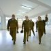 General Director inspecciona avances de Escuela de Formación Transitoria de Carabineros en Quirihue