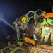 Equipos de emergencia activan operativo de rescate para evacuar a excursionista lesionada en sector cordillerano de San Fabián