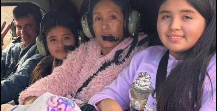 NACIONAL: Rescatan a familia aislada con bebé de solo 45 minutos de vida en sector rural de Canela: «Afortunadamente nació bien»