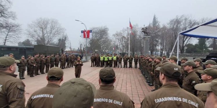 Amplio despliegue preventivo y de seguridad en Chillán Viejo por 20 de agosto