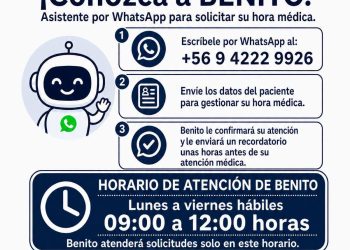 Ninhue le da la bienvenida a nuevo sistema de agendamiento de horas médicas vía agente virtual