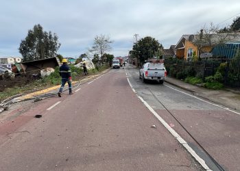 Accidente de tránsito en acceso sur de Cobquecura deja a su conductor fallecido