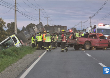 Accidente de tránsito dejó 1 fallecido en ruta Bulnes Quillón