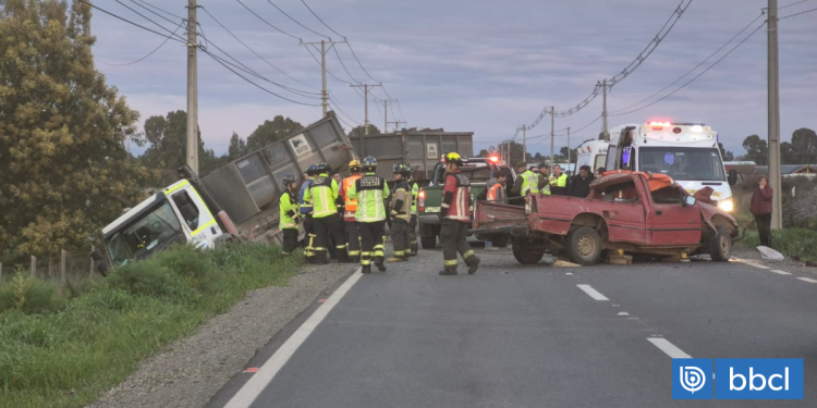 Accidente de tránsito dejó 1 fallecido en ruta Bulnes Quillón